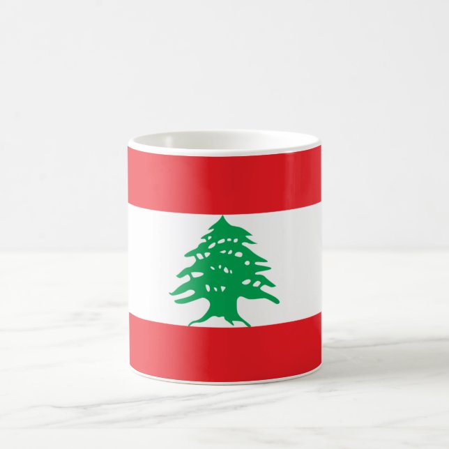 Flag of Lebanon Mug (Center)