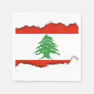 Flag of Lebanon Napkin