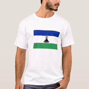 Flag of Lesotho Mens T-Shirts