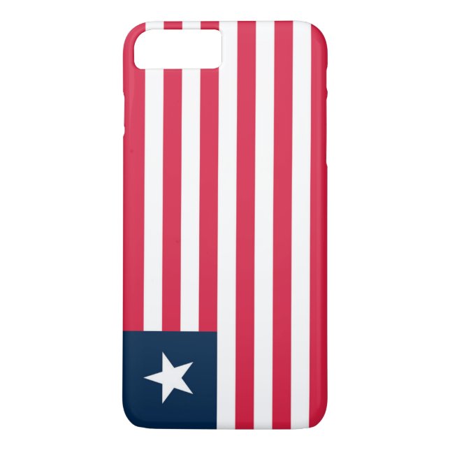 Flag of Liberia Case-Mate iPhone Case (Back)