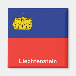 Flag of Liechtenstein Magnet