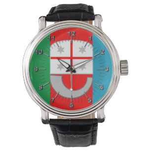 Flag of Liguria (Italy) Watch