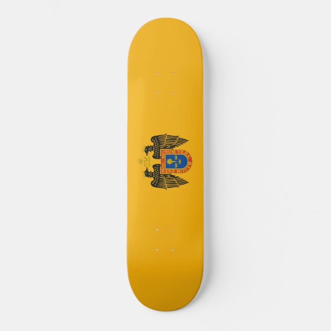 Flag of Lima (Peru) Skateboard (Front)