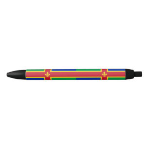 Flag of Lincolnshire Black Ink Pen