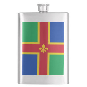 Flag of Lincolnshire Flask