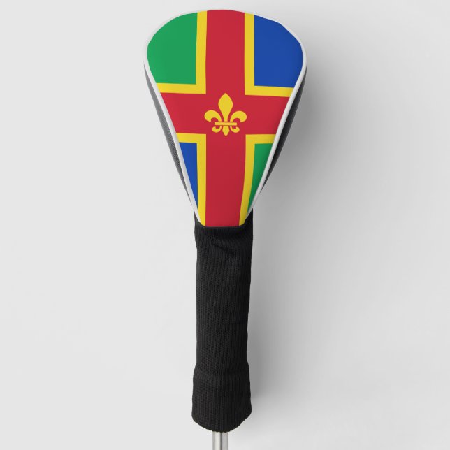 Flag of Lincolnshire Golf Head Cover (Front)