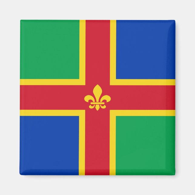 Flag of Lincolnshire Magnet (Front)