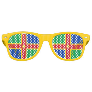 Flag of Lincolnshire Retro Sunglasses