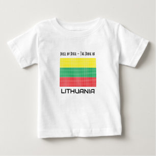 Flag of Lithuania Baby T-Shirt