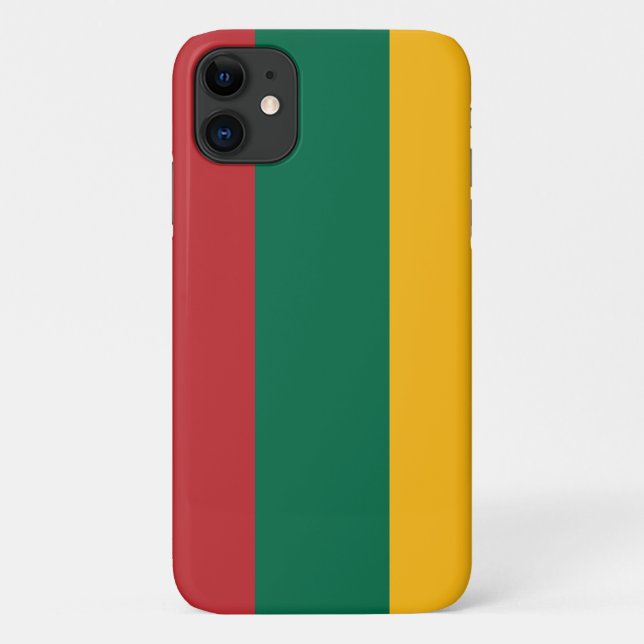 Flag of Lithuania Case-Mate iPhone Case (Back)