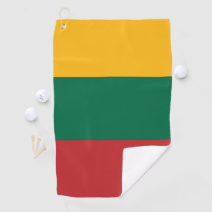 Flag of Lithuania Golf Towel