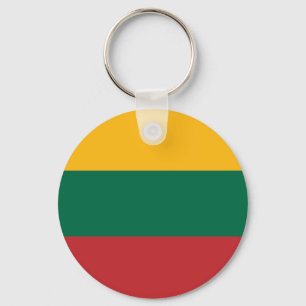 Flag of Lithuania Key Ring