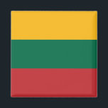 Flag of Lithuania  Magnet<br><div class="desc">Flag of Lithuania  Magnet</div>