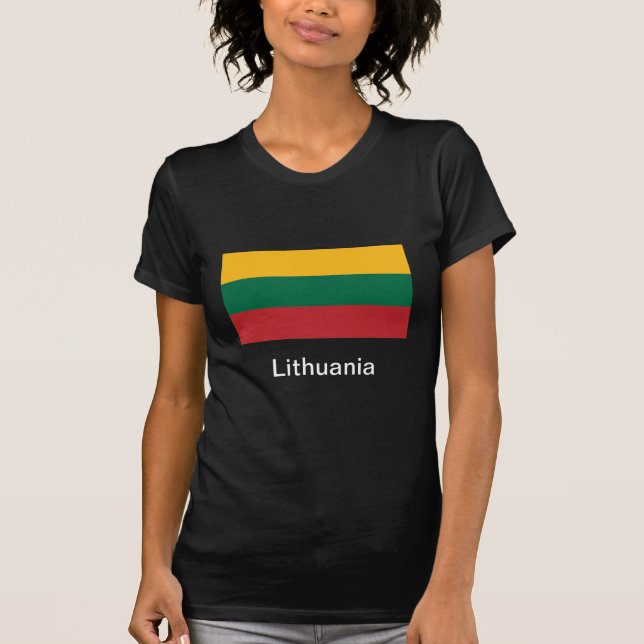 Flag of Lithuania T-Shirt (Front)