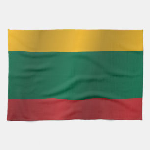 Flag of Lithuania Tea Towel