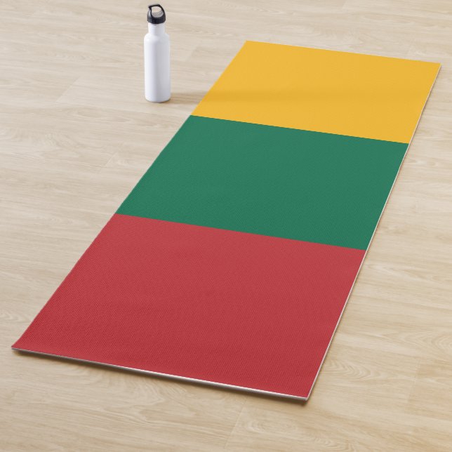 Flag of Lithuania Yoga Mat (In Situ)