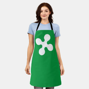 Flag of Lombardia (Italy) Apron