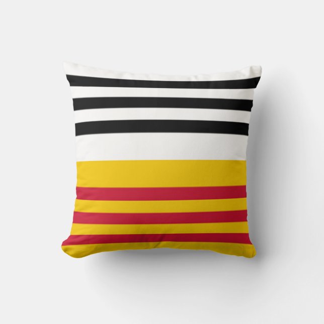 Flag of Loon op Zand Cushion (Front)