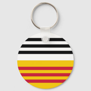 Flag of Loon op Zand Key Ring