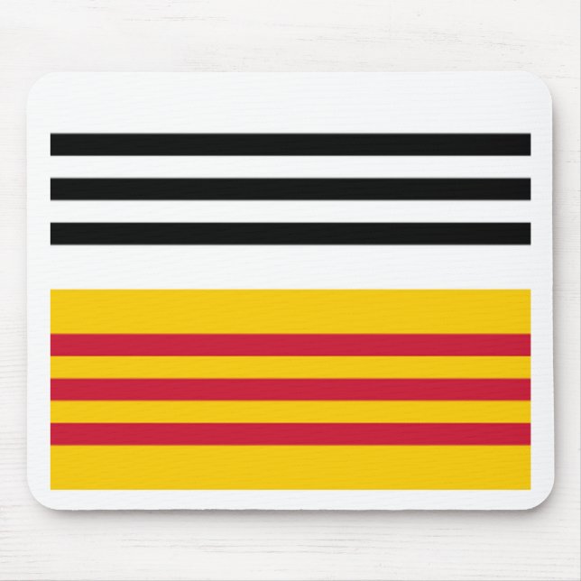 Flag of Loon op Zand Mouse Pad (Front)