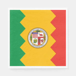 Flag of Los Angeles (California, USA) Napkin
