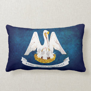 Flag of Louisiana Lumbar Cushion