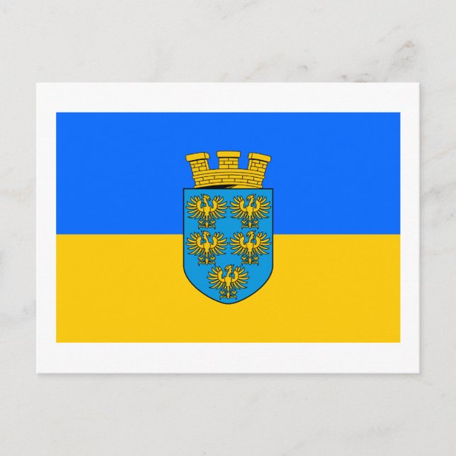 Flag of Lower Austria Postcard (Front)