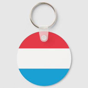 Flag of Luxembourg Keychain