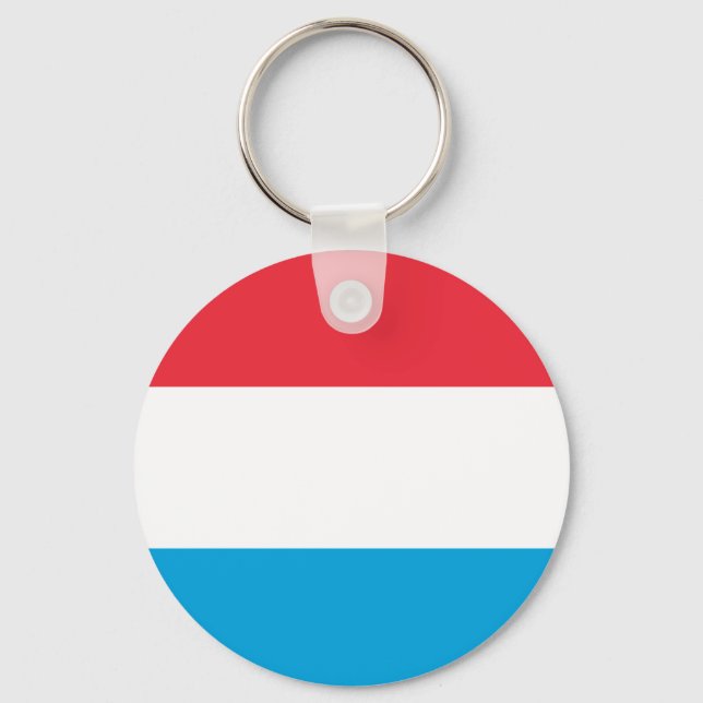 Flag of Luxembourg Keychain (Front)