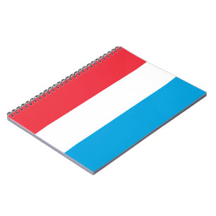 Flag of Luxembourg Notebook