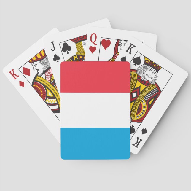 Flag of Luxembourg Playing Cards (Back)