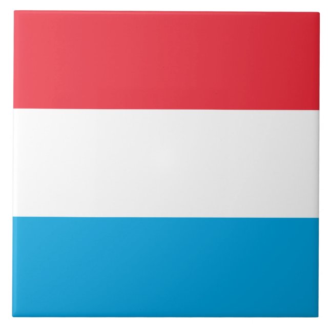 Flag of Luxembourg Tile (Front)