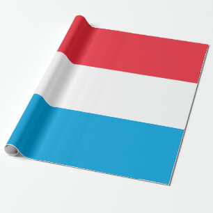 Flag of Luxembourg Wrapping Paper