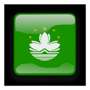 Flag of Macao Poster
