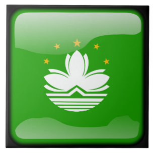 Flag of Macao Tile