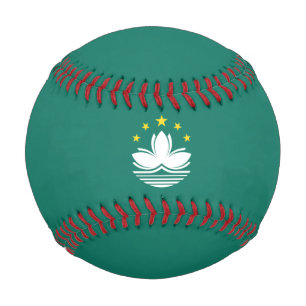 Flag of Macau (Chinese Region) Baseball