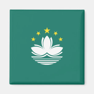 Flag of Macau (Chinese Region) Magnet