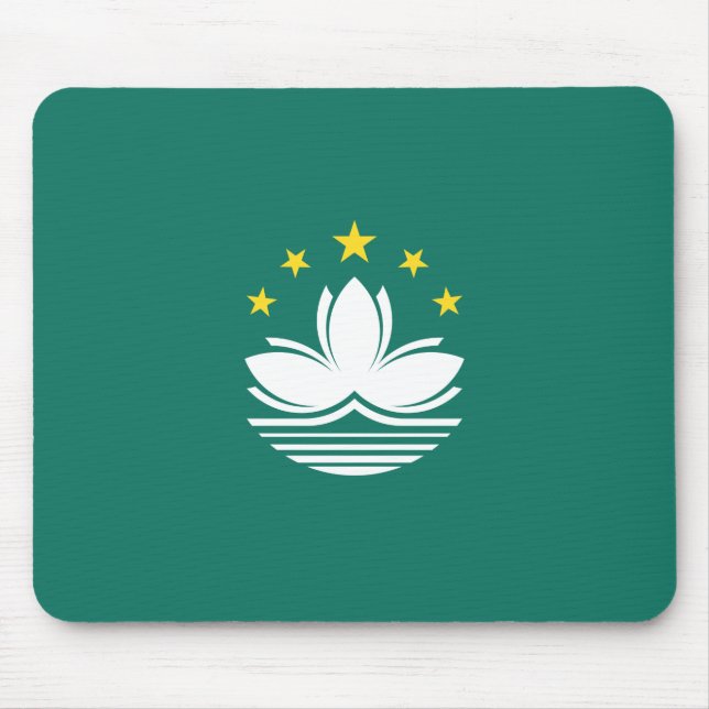 Flag of Macau (Chinese Region) Mouse Pad (Front)