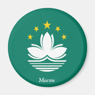 Flag of Macau Magnet
