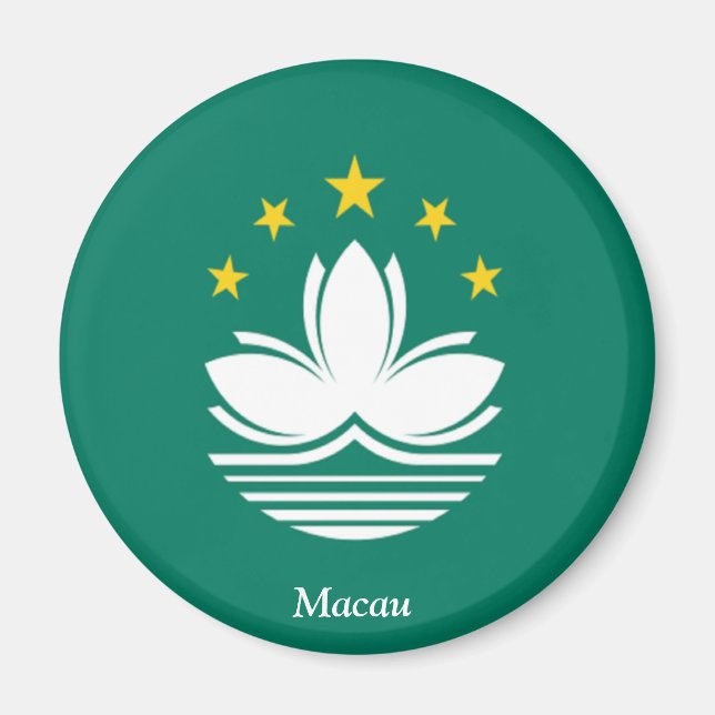 Flag of Macau Magnet (Front)