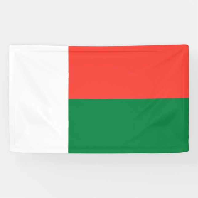 Flag of Madagascar Banner (Horizontal)