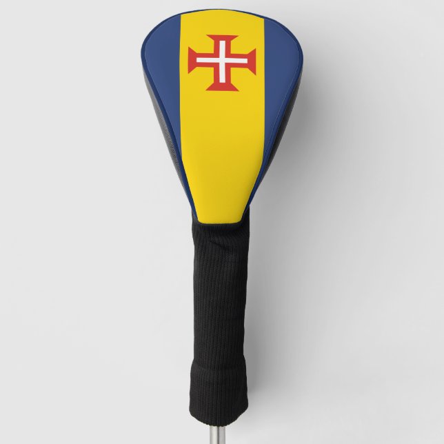 Flag of Madeira, Portugal Golf Head Cover (Front)