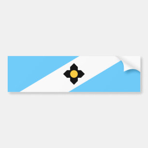 Flag of Madison (Wisconsin) Bumper Sticker