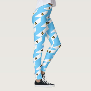 Flag of Madison, Wisconsin Leggings