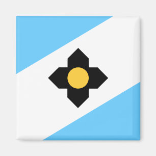 Flag of Madison, Wisconsin Magnet