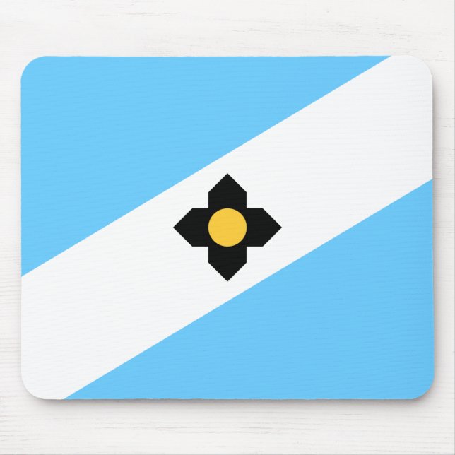 Flag of Madison, Wisconsin Mouse Pad (Front)