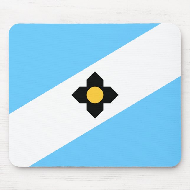 Flag of Madison, Wisconsin Mouse Pad (Front)