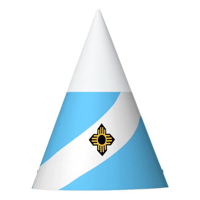 Flag of Madison, Wisconsin Party Hat (Front)