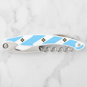 Flag of Madison, Wisconsin Waiter's Corkscrew