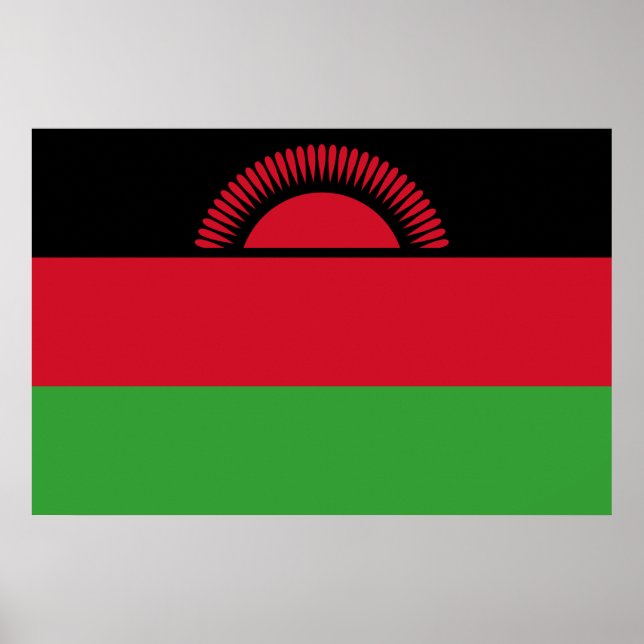 Flag of Malawi Poster (Front)